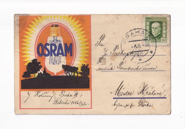 Osram (pohlednice) 3