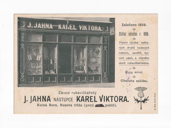 Josef Jahna - Karel Viktora
