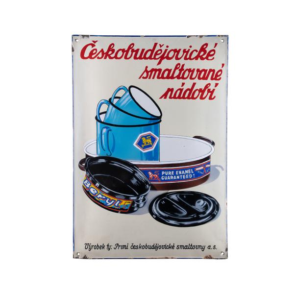 Českobudějovické smaltované nádobí